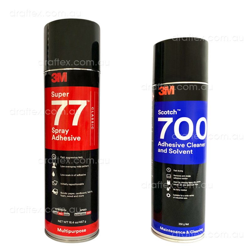 3M Super 77 Multi-Purpose Spray Adhesive Glue For Paper, Plastic