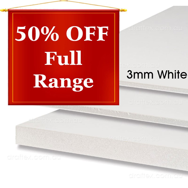 3Mm White Foam Core Board
