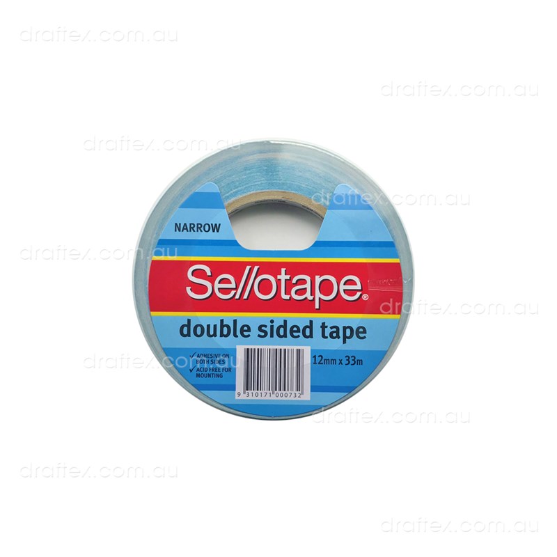 40412 Sellotape Double Sided Tape 12Mm X 33M