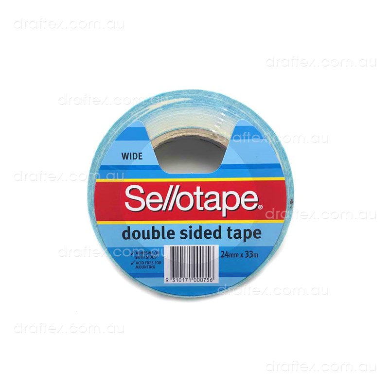 40424 Sellotape Double Sided Tape 24Mm X 33M