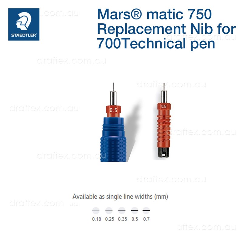750M Staedtler Mars Matic Replacement Nib For 700 Technical Pen