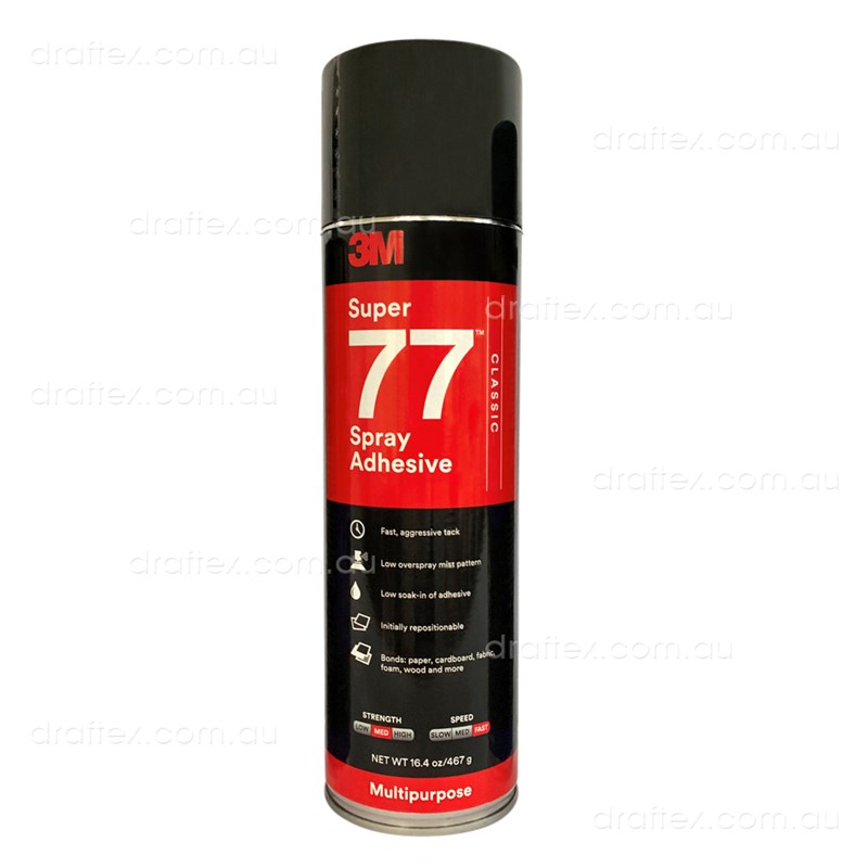 77 3M Super 77 Multi Purpose Classic Spray Adhesive 467G