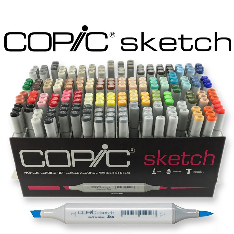 Csxx Copic Sketch Marker Display 72 Colours
