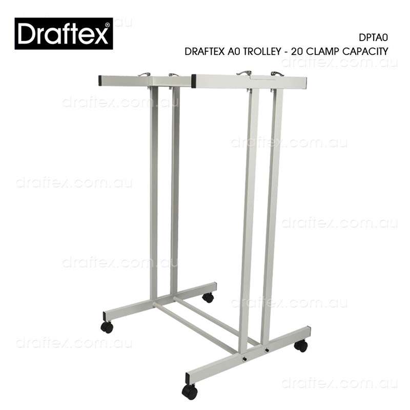 Dpta0 Draftex A0 Plan Trolley 20 Clamp Capacity