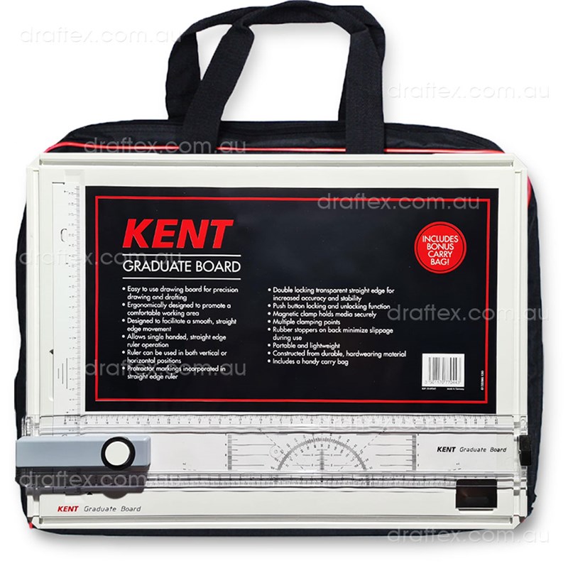 Kentkitgrad Kent A3 Graduate Drawing Board Kit Includes Board Kent Carry Bag View 2
