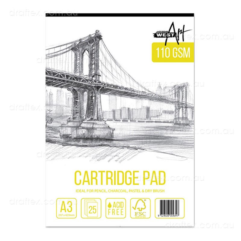 Sketchpad Wa Ax Westart Sketch Cartridge Paper 110Gsm 25 Sheet Pads