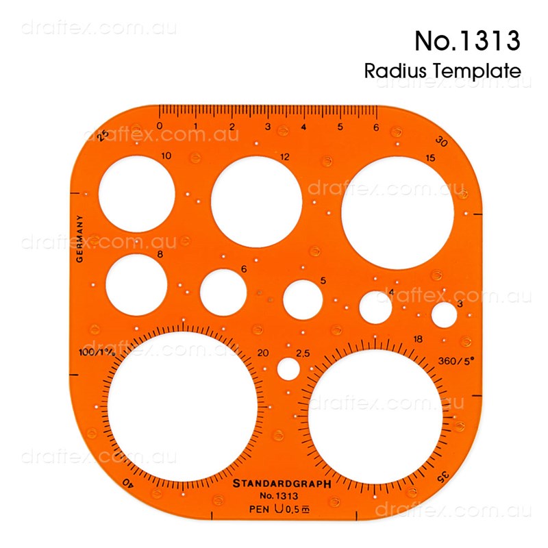 Zs1313 Standardgraph Radius Template