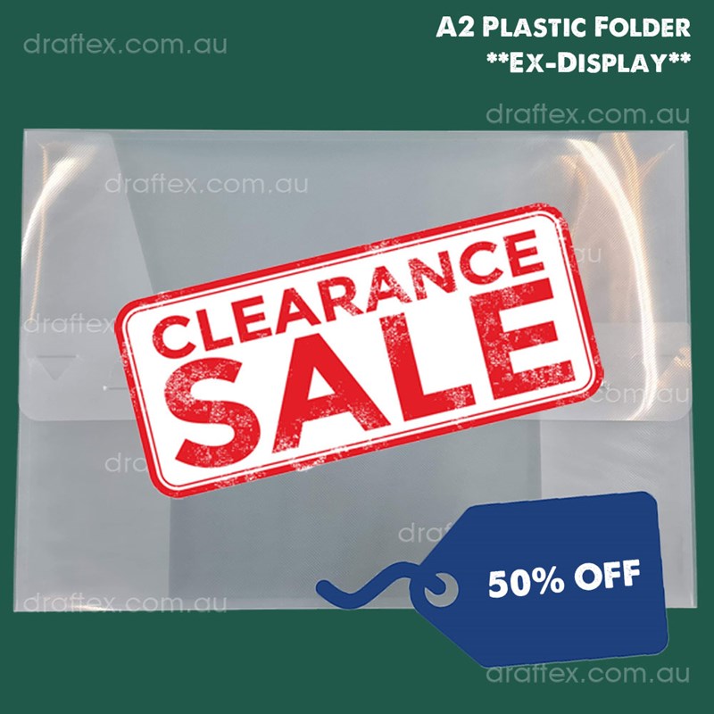 A2 Plastic Folder Exdisplay Models Clearance Sale