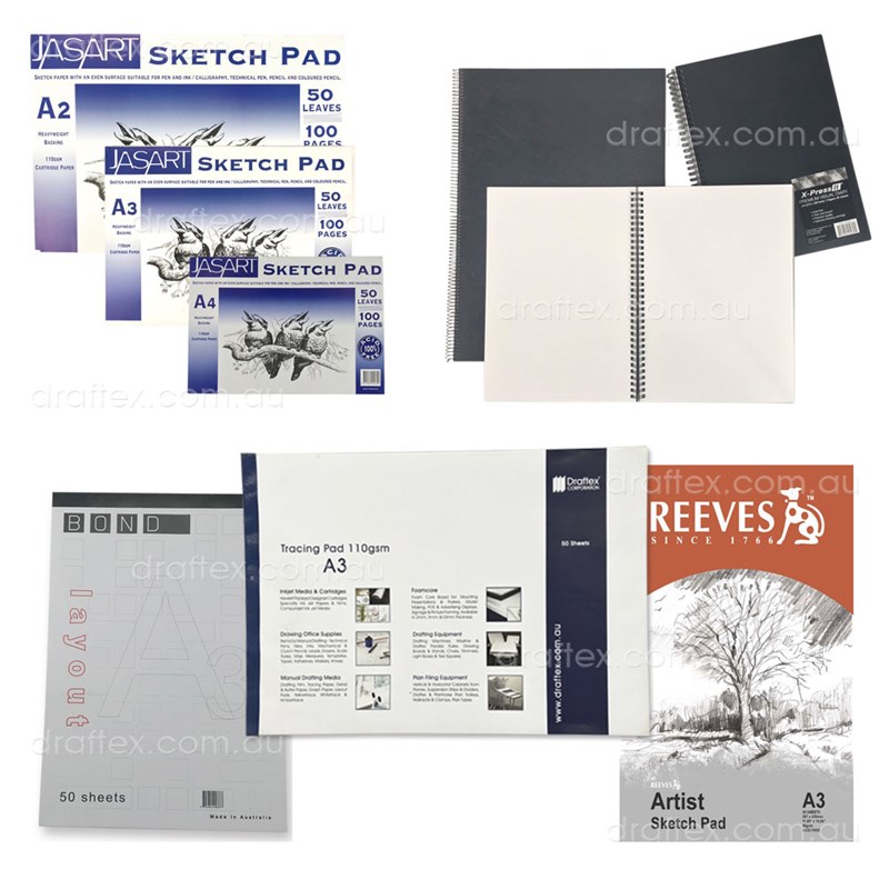 Collection Paper Pads Media