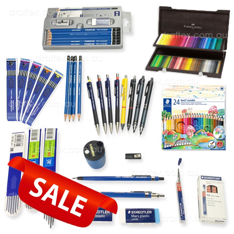 Collection Pencils Leads  Erasers Sale