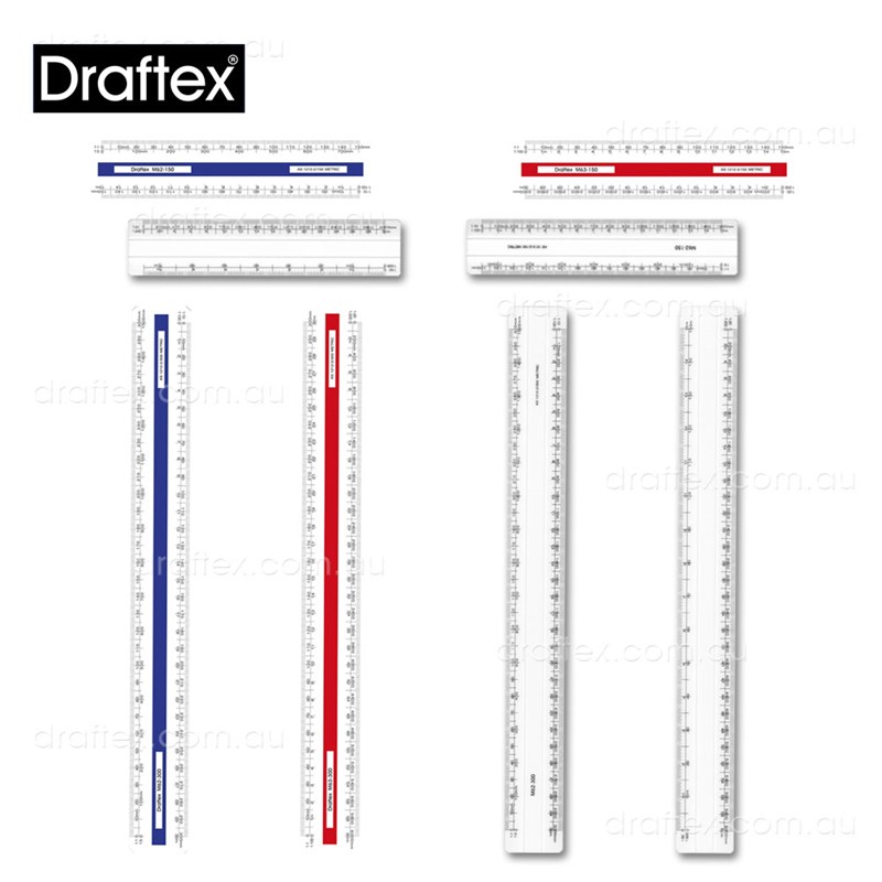 Collection Scale Rulers Oval