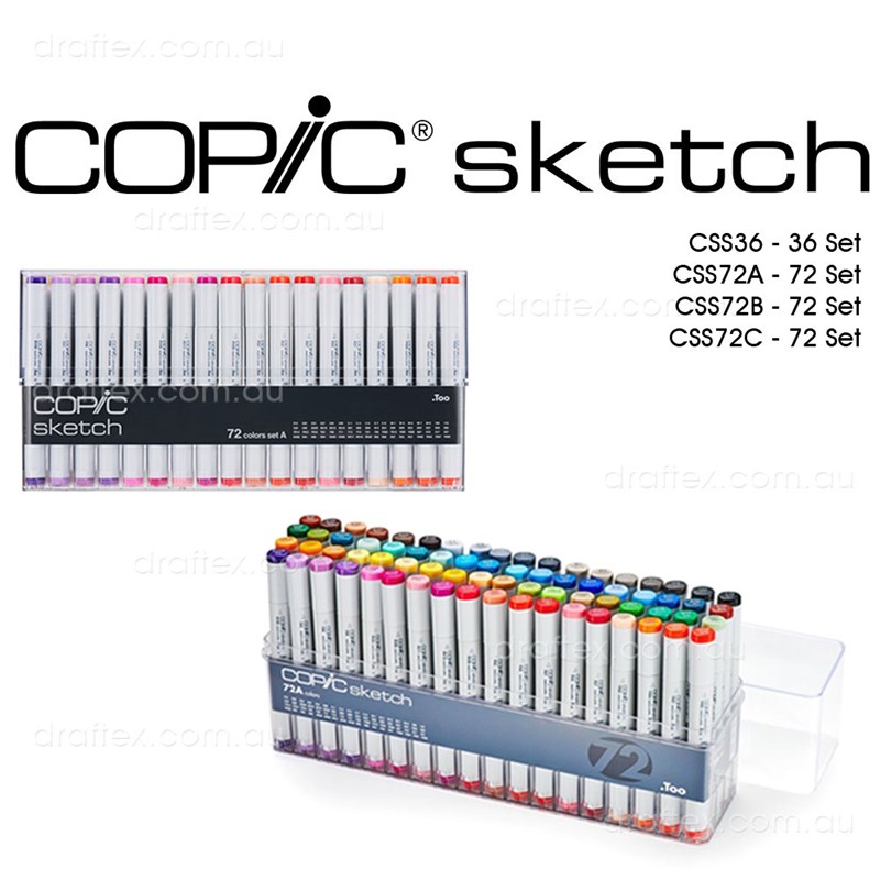 COPIC Sketch Marker Sets