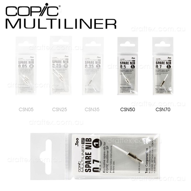Csnxx Copic Refillable Multiliner Sp Pen Nibs