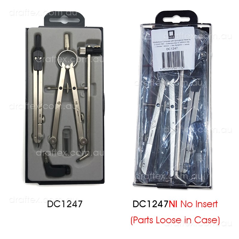 Dc1247ni Discount Dc1247 Masterbow Compass Set With Divider  No Insert