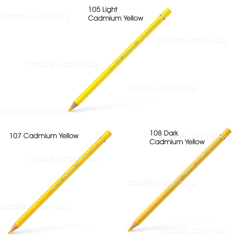 Faber Castell Polychromos Colored Pencils 105 107 108