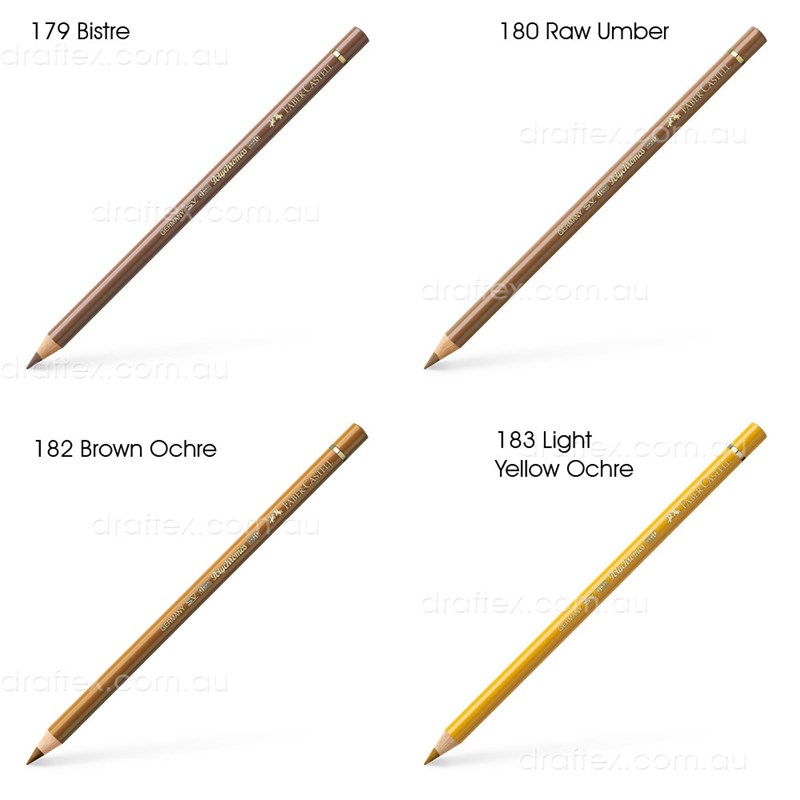 Faber Castell Polychromos Colored Pencils 179 180 182 183