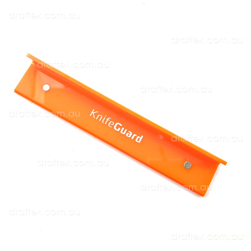 Knifeguard Draftex Finger Cutting Guard For Use With Steel Rule