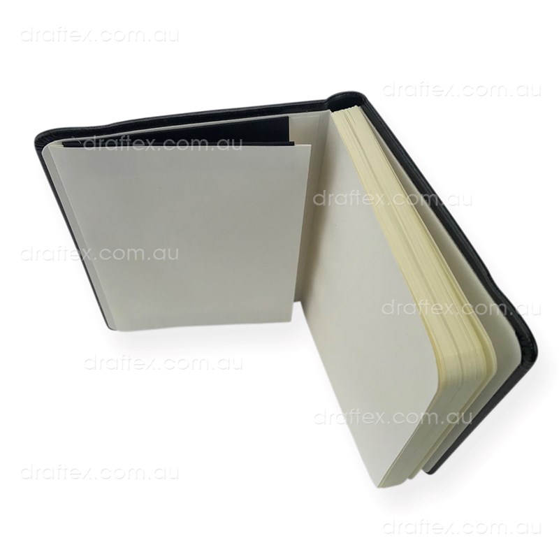 Msnb Draftex Moleskine Style Pocket Notebook  Inner Pocket View