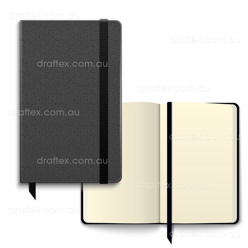 Msnb Draftex Moleskine Style Pocket Notebook