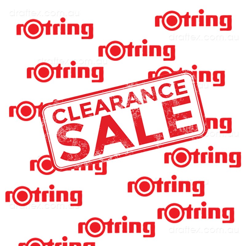 Rotring Discontinued Clearance Sale