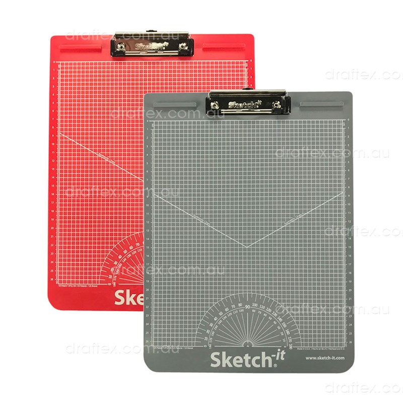 Sketch Itxxx  Sketch It A4 Clipbpoard Drawing Board Available Colours  Grey Red
