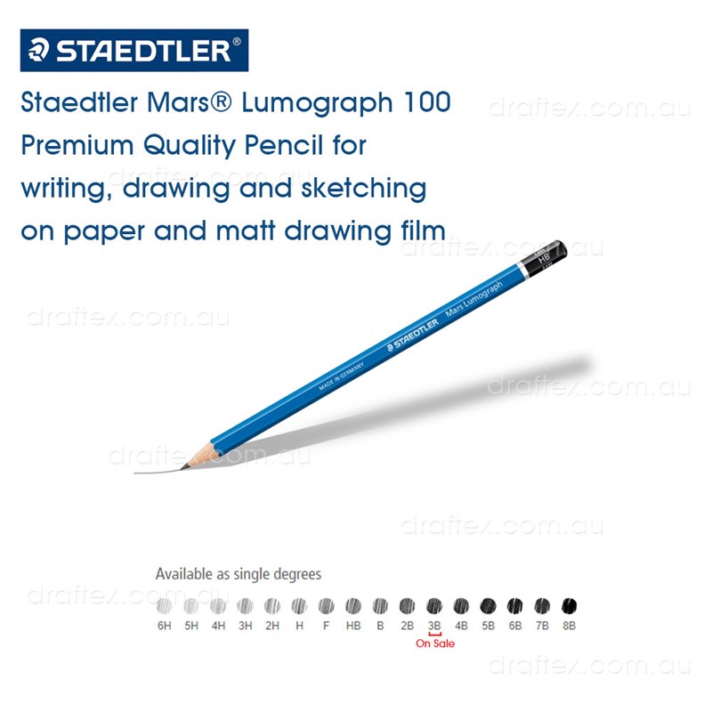 Staedtler Mars Lumograph 100 Premium Quality Pencil