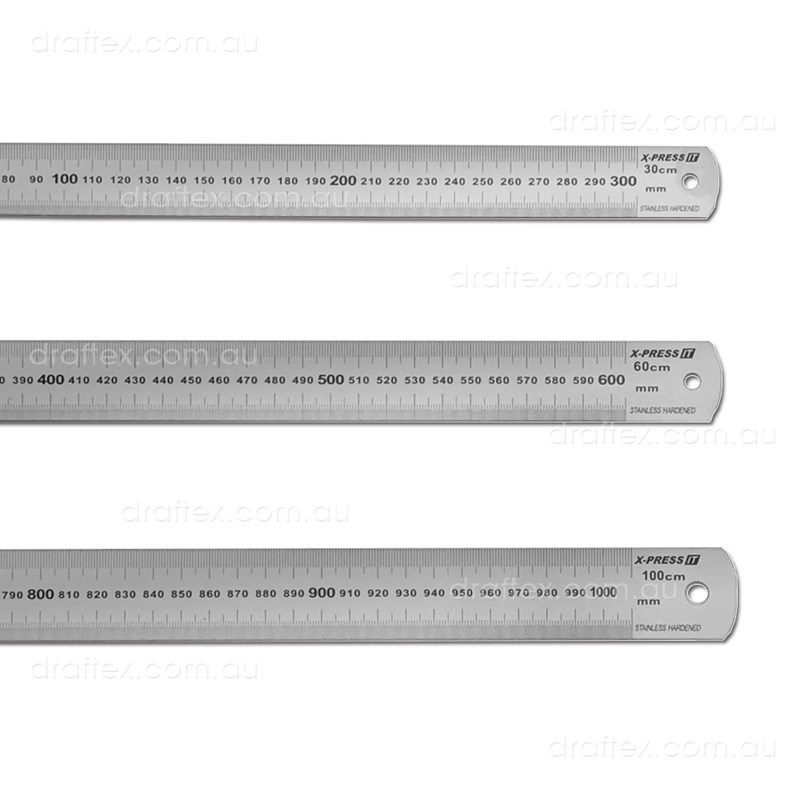 Steel 30 60 100Cm Stainless Steel Cutting Rulers