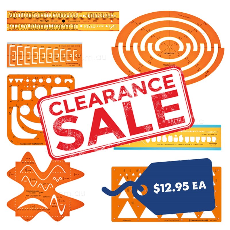 Templates  Lettering Stencils Clearance Sale